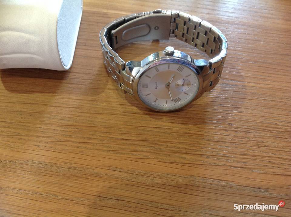Zegarek Męski Srebrny Aspect Bransoleta sprzedam