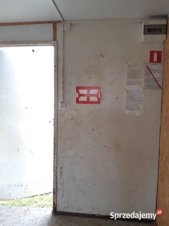 Kontener budowlany szatniowy 95953 Poznań Pozostałe sprzedam
