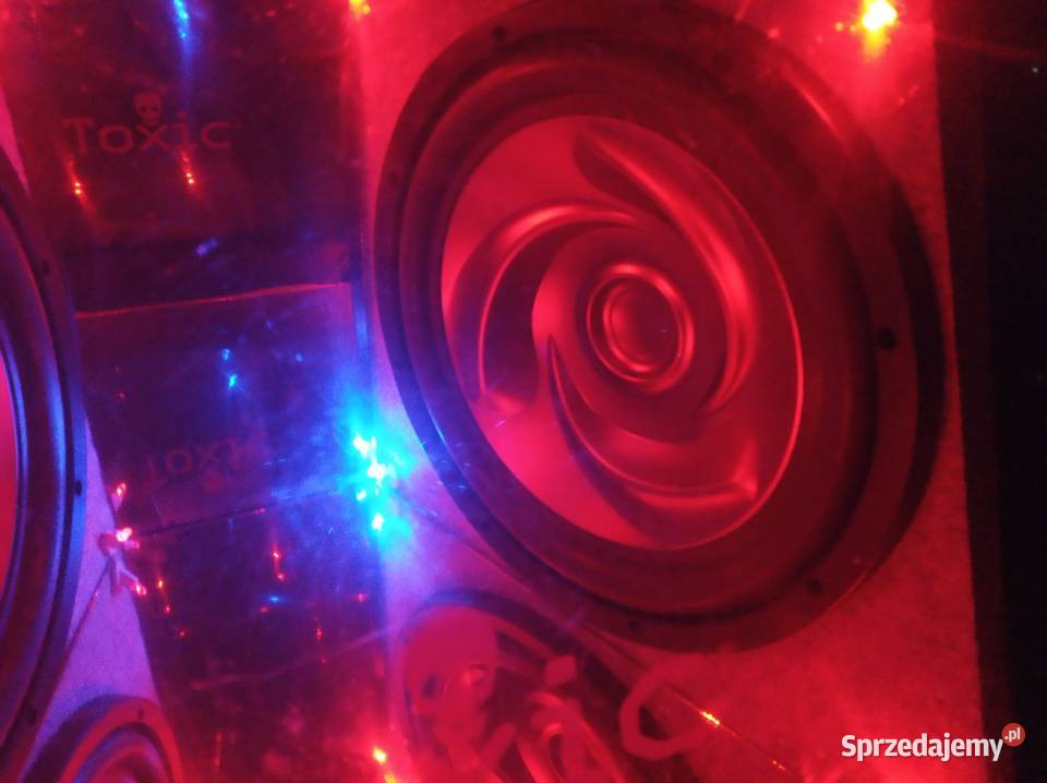 Tuba Skrzynia Basowa Subwoofer TOXIC DUAL Głośniki dolnośląskie sprzedam
