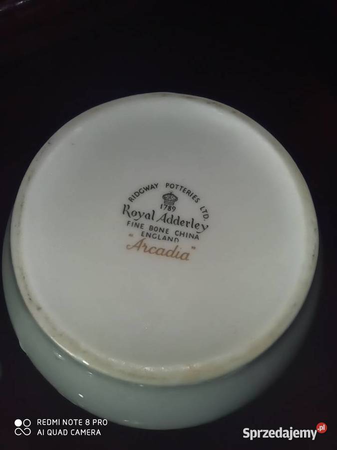 Dzbanek do kawy Arcadia
Royal Addereley Porcelana i szkło pomorskie Gdańsk