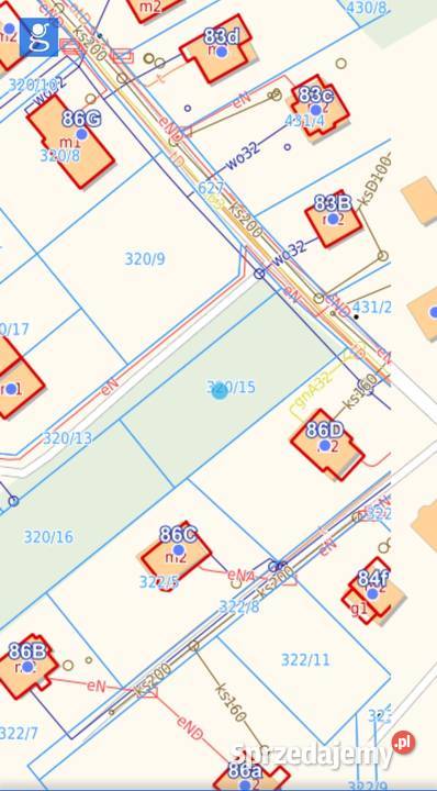 Działka budowlana gaz woda kanalizacja 9aów Milików