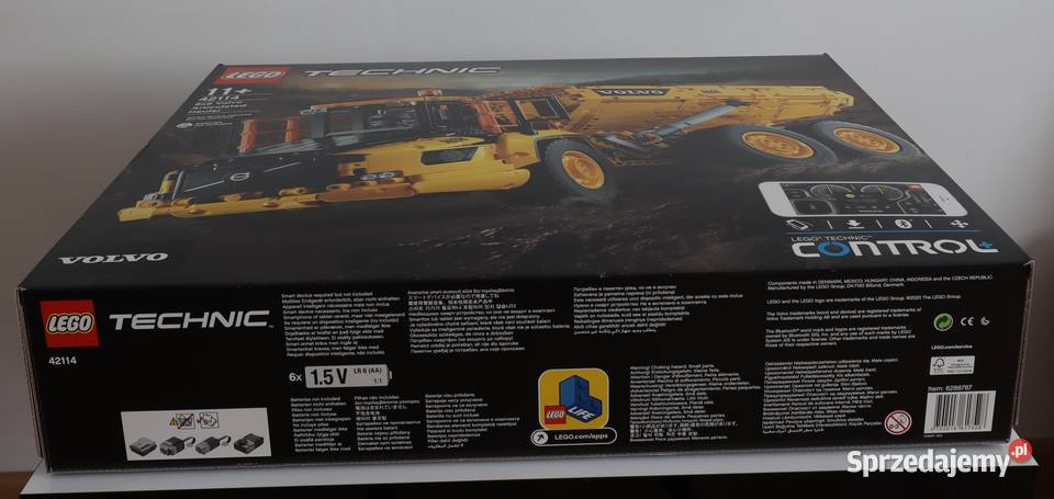LEGO Technic Wozidło przegubowe Volvo 6x6 42114 Lego śląskie Rybnik sprzedam