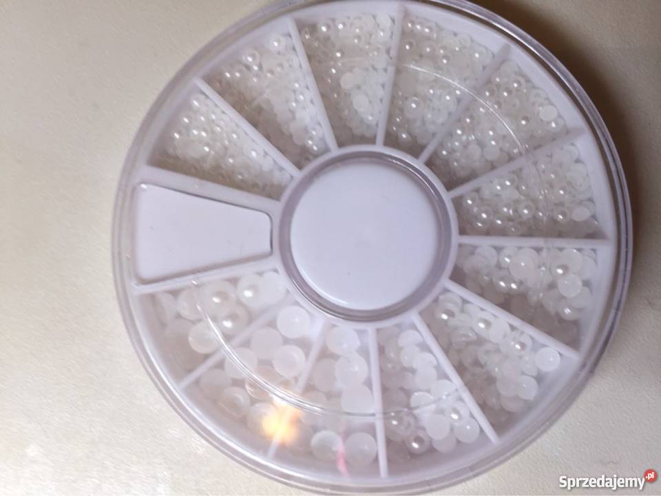 Karuzela perly perelki ozdoby do paznokci Manicure, pedicure Poznań