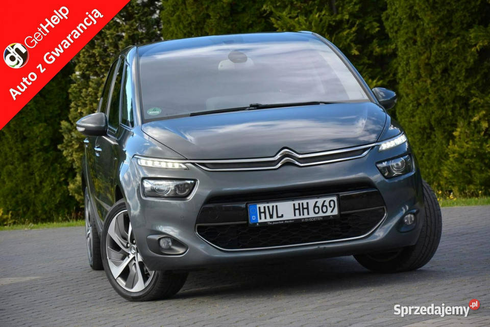 Citroen C4 Picasso Exclusive Full Led JBL garażowany Ostrów Mazowiecka sprzedam