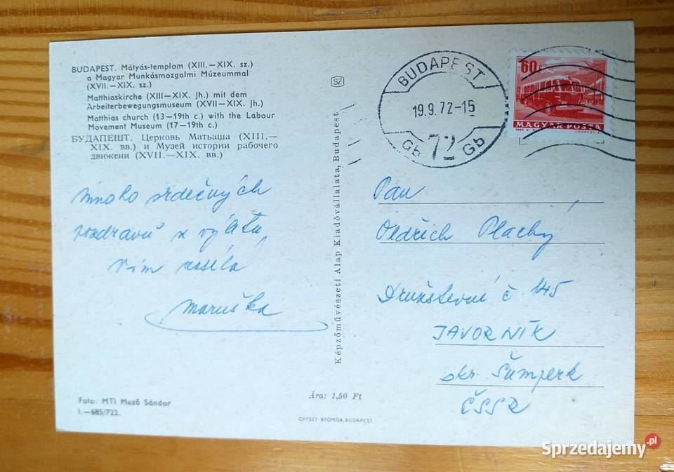 BUDAPESZT WIDOK NA MUZEUM POMNIK I KOŚCIÓŁ lubelskie