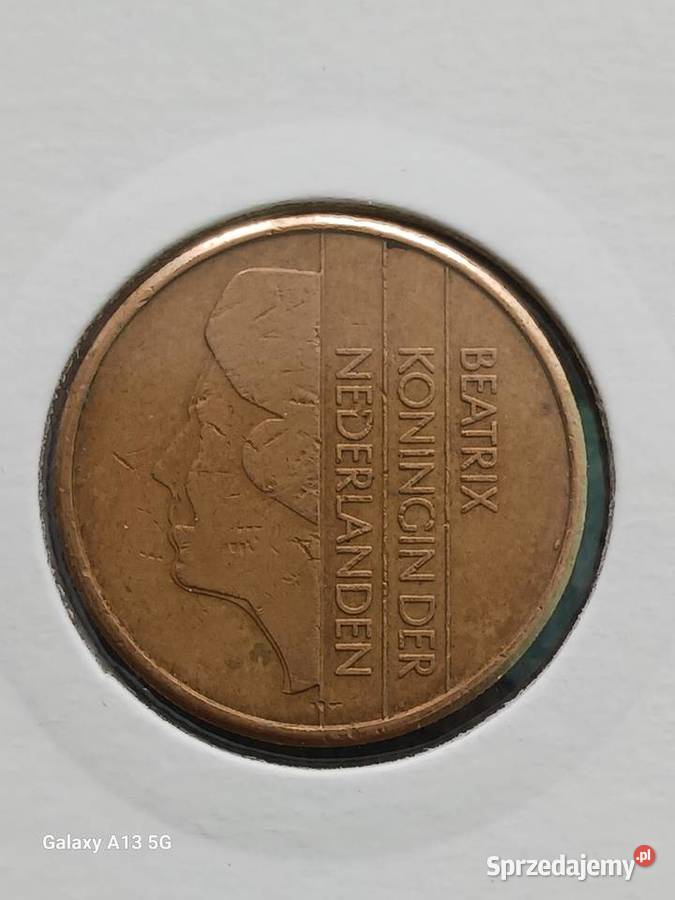 5 Guldenów Holandia 1988 r Konin