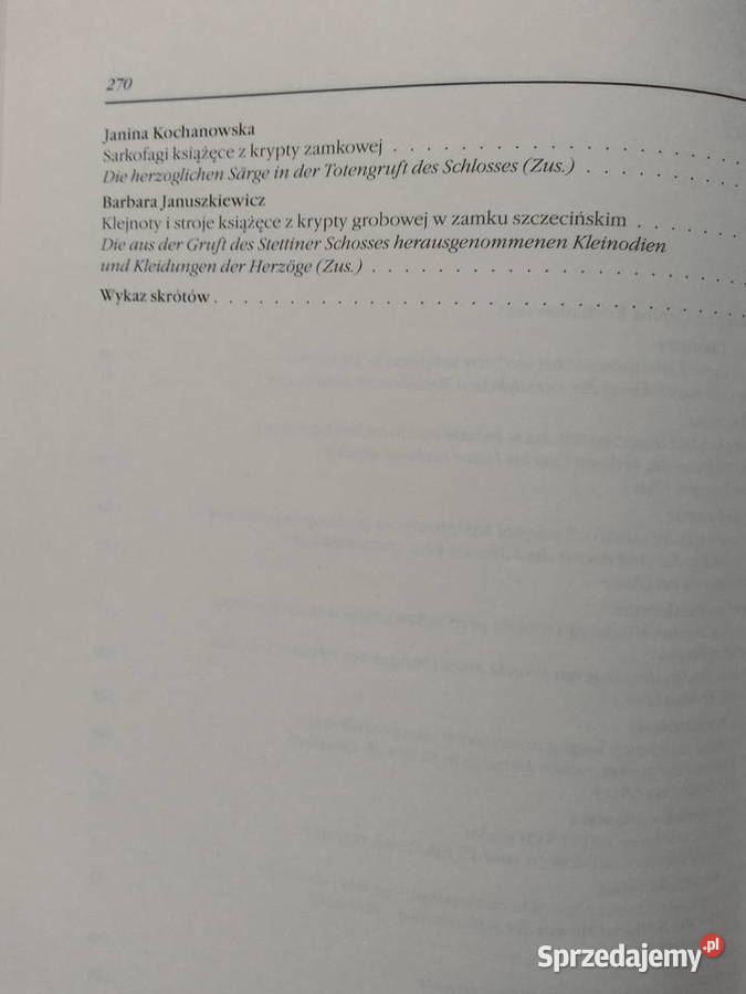 2974 Zamek Książęcy W Szczecinie Antykwariat Szczecin