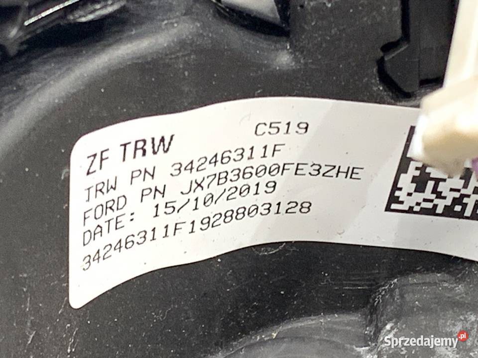 KIEROWNICA FORD FOCUS IV JX783600FE3ZHE Wyposażenie wnętrza podkarpackie