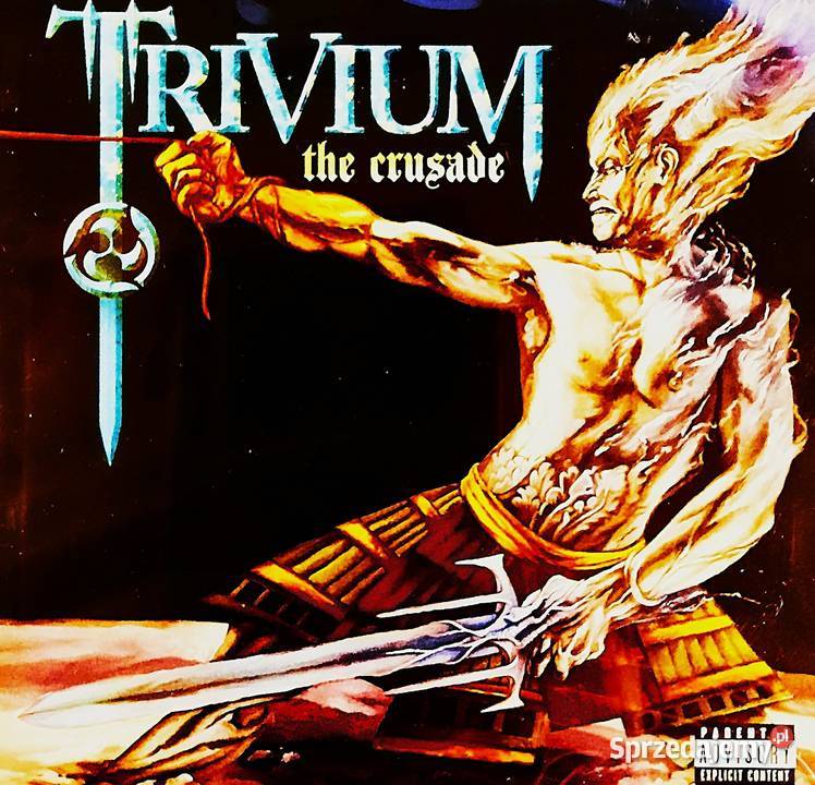 Album CD Zespołu Heavy Metalowego TRIVIUM Album Poznań