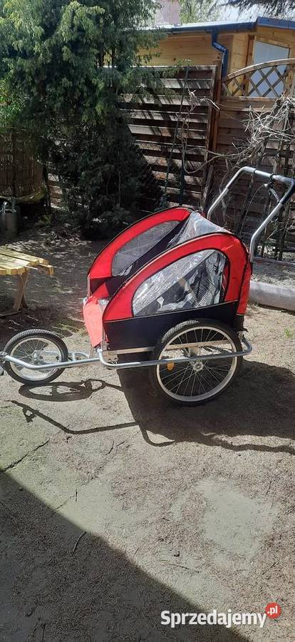 Przyczepka rowerowa 2os nowa Poznań