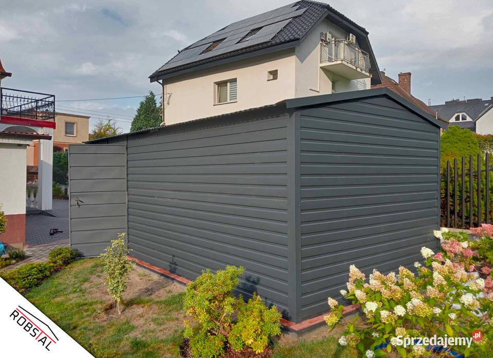 Garaż Blaszany 3x5m Dwuspadowy drewnopodobny Sandomierz sprzedam