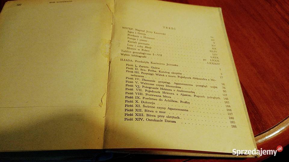 Iliada Homer Biblioteka Narodowa Seria 2 17 sprzedam