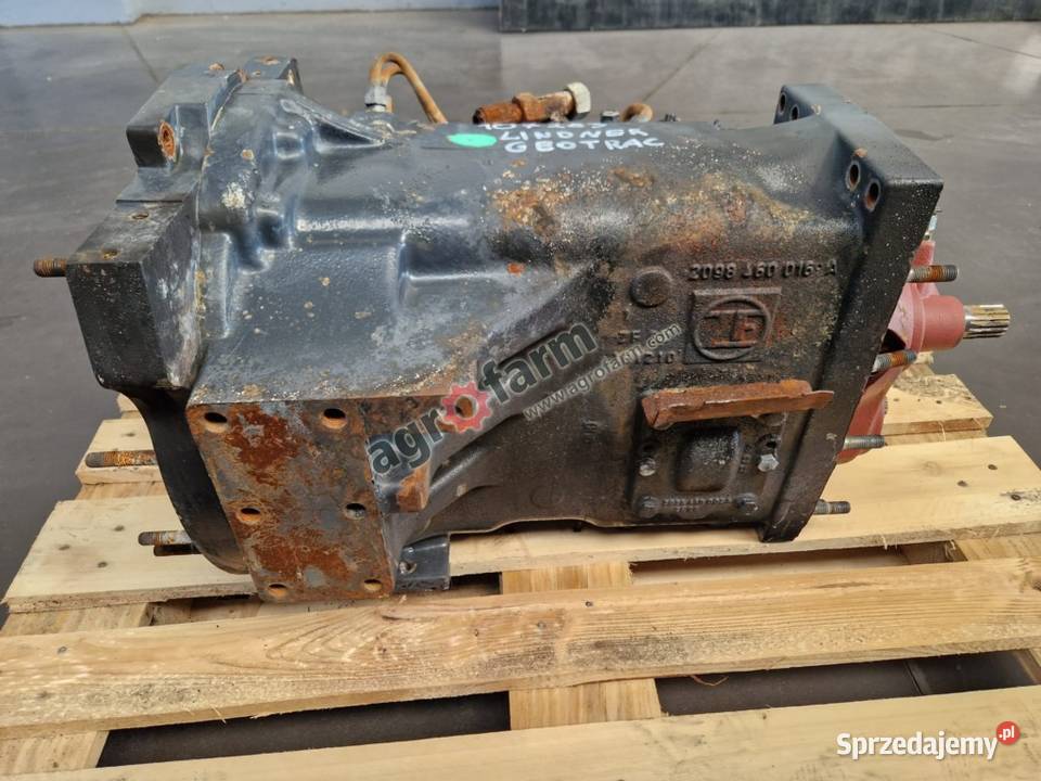 Skrzynia biegów Lindner Geotrac ZF Skrzynia biegów Byków