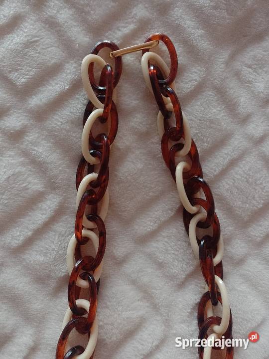 Długie korale naszyjnik z Londynu Top Vintage Kraków