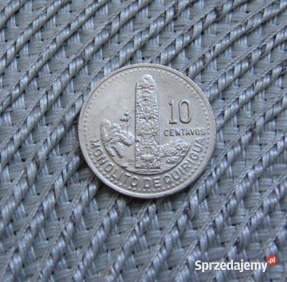Gwatemala 10 Centavo 1991r Ładna