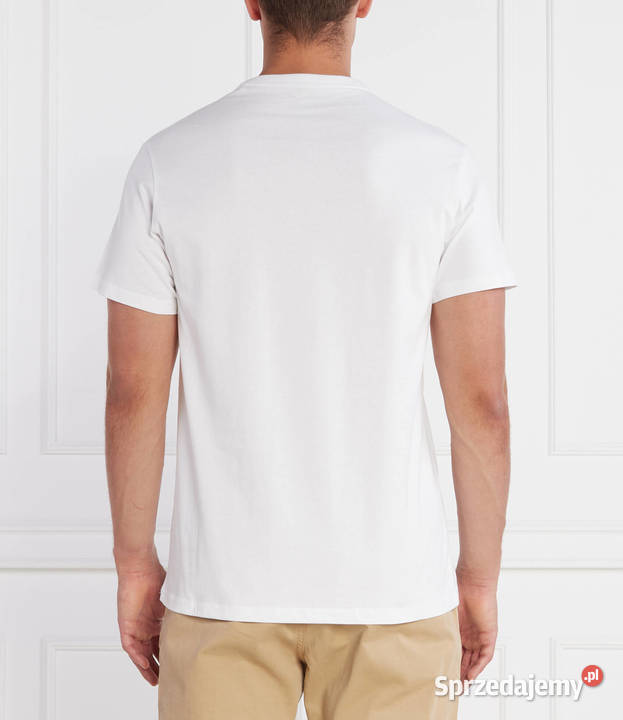 Tshirt męski Guess Regular Fit duże logo rozmiar Białystok