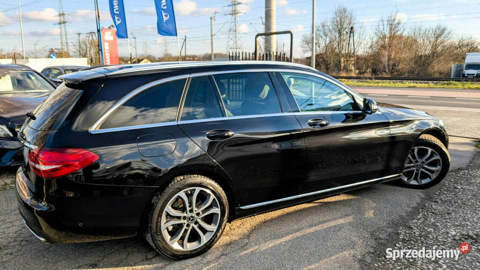 Mercedes C 350 20E292OPŁACONYBezwypadkowyHybryda Samochody osobowe śląskie Częstochowa
