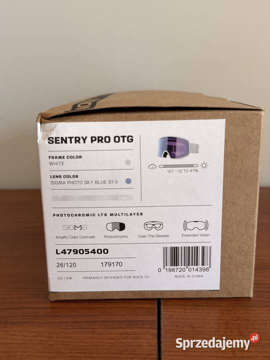 nowe gogle salamon sentry pro otg Gliwice