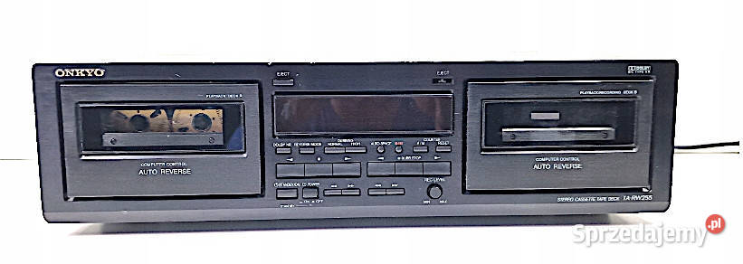 Onkyo TA RW 255 TARW255 magnetofon casette deck Międzychód