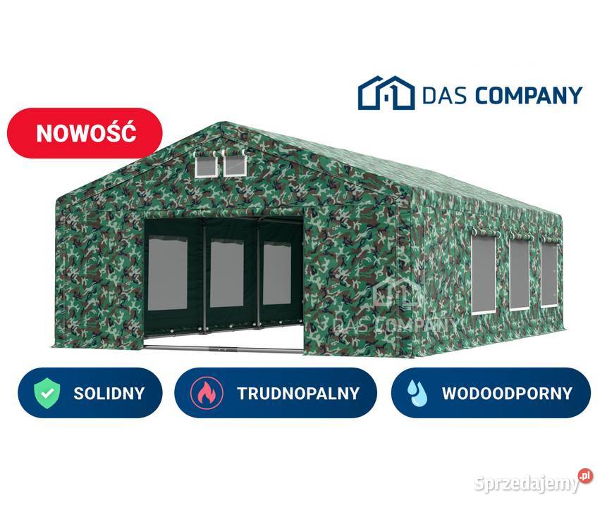 5x8m SF Namiot wojskowy militarny terenowy