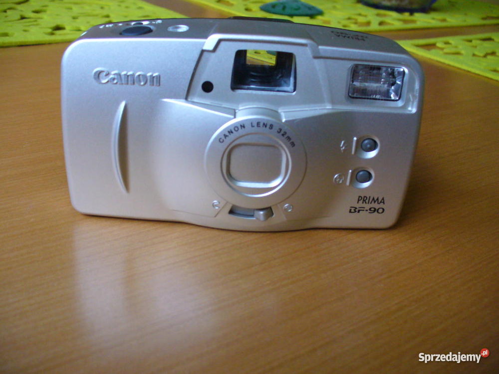 Aparat fotograficzny na kliszę Canon Prima BF90 Janik