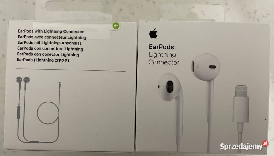 Apple EarPods złącze lightning A1748 MMTN2ZM/A NOWE
