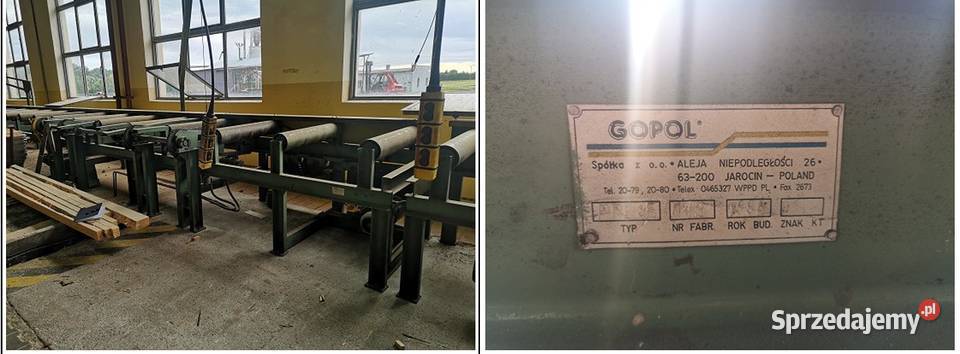 Linia pilarki szerokotaśmowej Rogalice