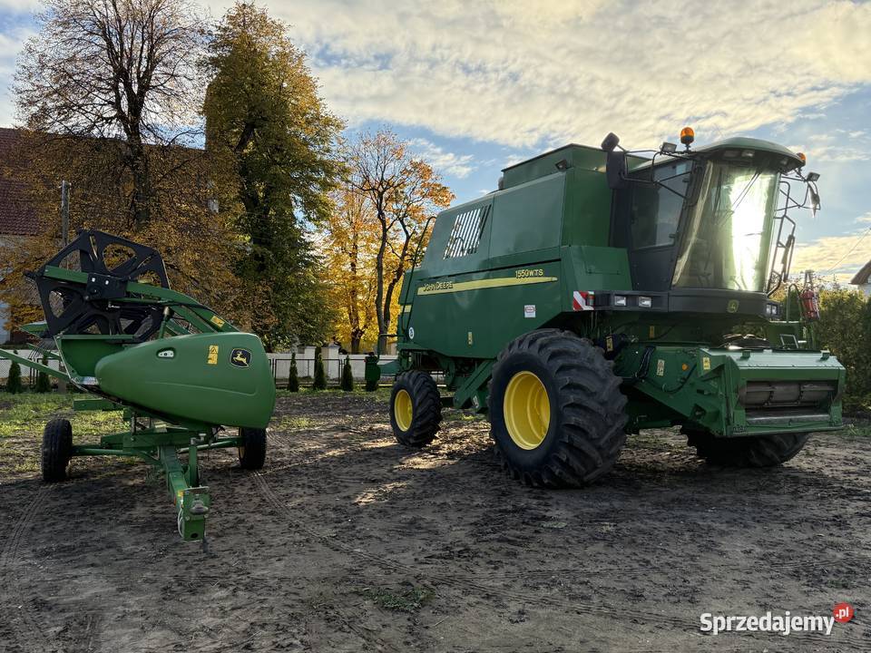 Sprzedam kombajn zbożowy John Deere 1550 WTS Piecki
