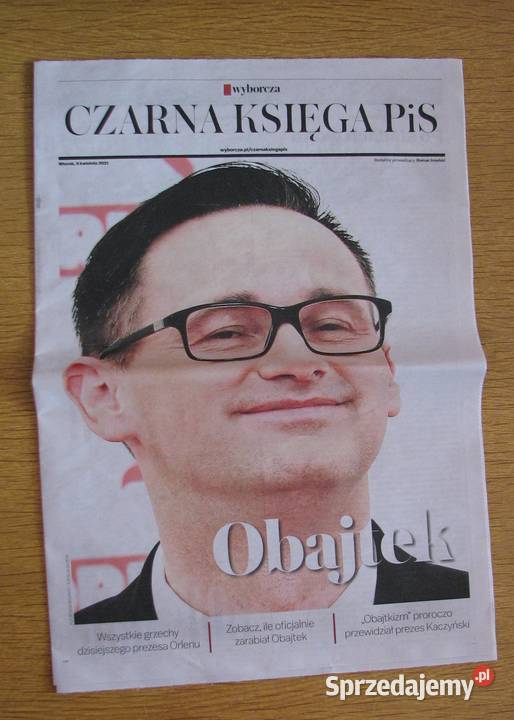 Czarna Księga PiS Obajtek Gazeta Wyborcza