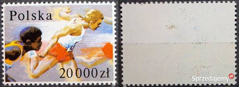 R Znaczki polskie rocznik 1992 czysty Leźnica Wielka-Osiedle