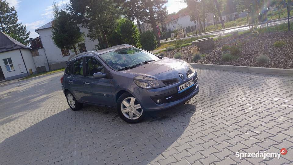 Sprzedam Renault Clio 3 15dci Kombi grandtour niebieski małopolskie Jodłownik