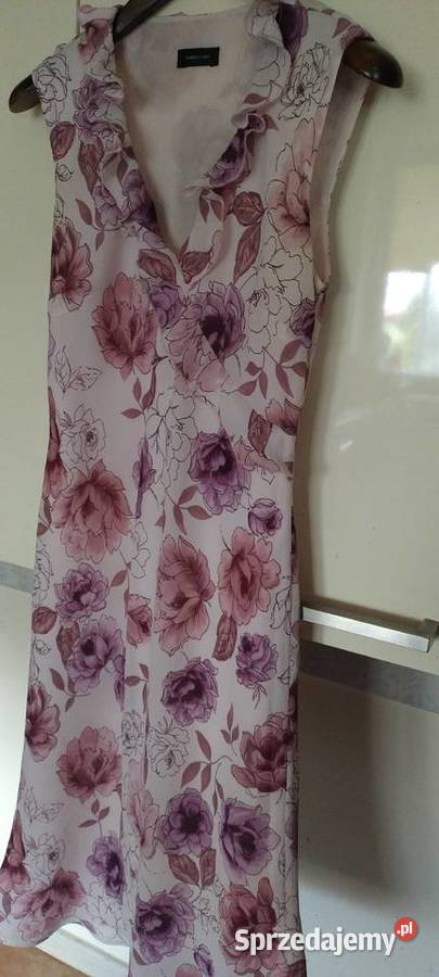 Sukienka letnia z falbankami Kwiatki Lublin