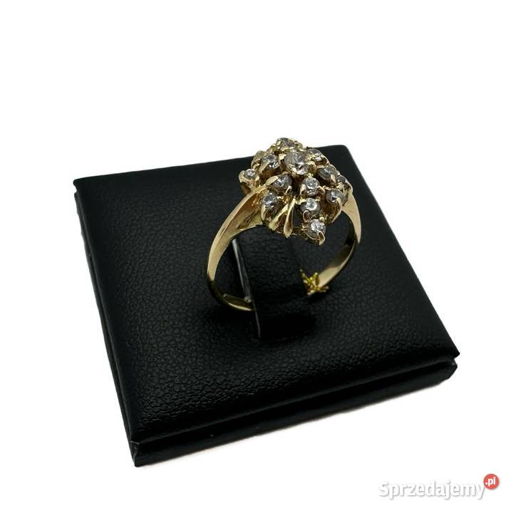 Złoty Pierścionek pr 585 339g R16 Elbląg