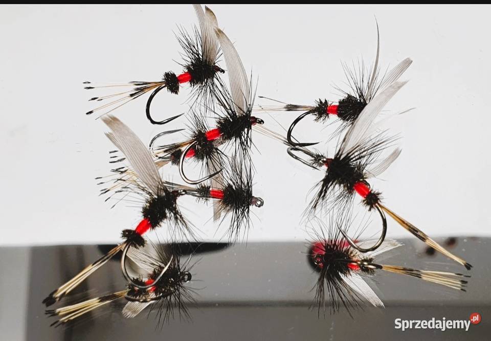 Sztuczne muchy suche jętki skrzydlate Leśna