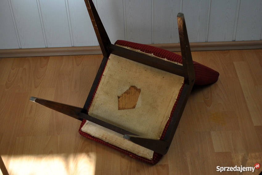 Krzesło lata 60 70 80 do renowacji PRL Sosnowiec
