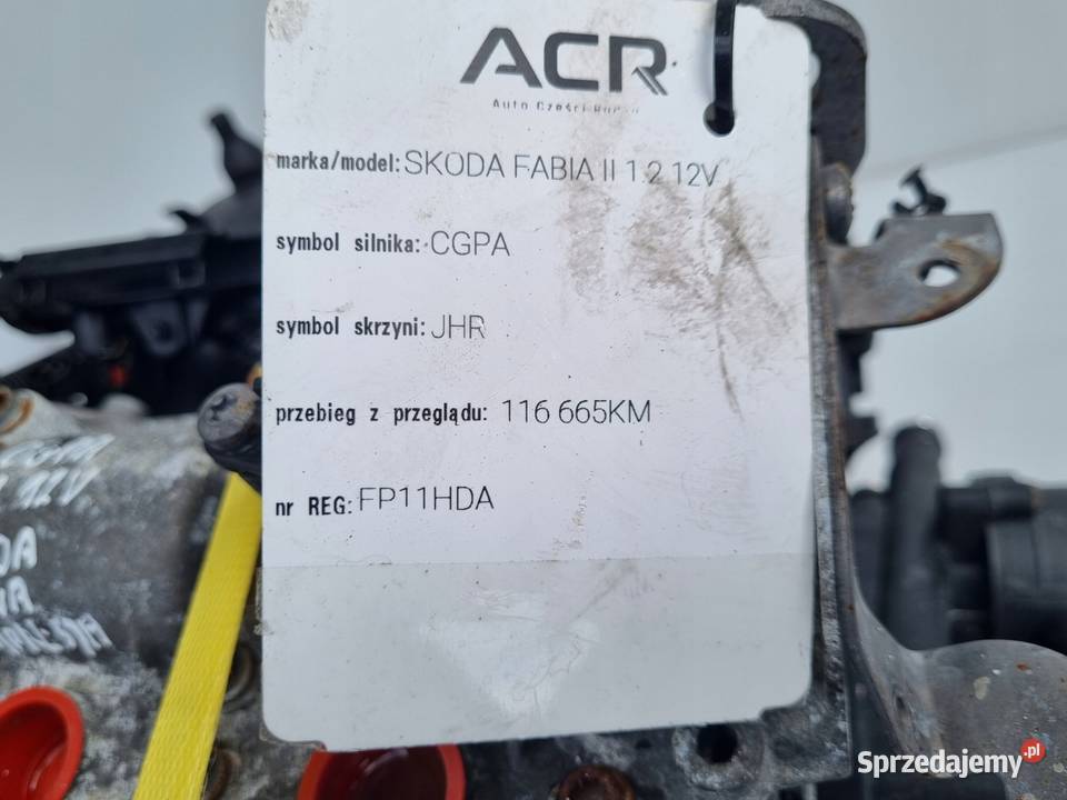 SILNIK KOMPLET VW Polo V 12 12V 70 Janów sprzedam