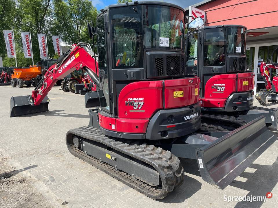 MINIKOPARKA YANMAR ViO576B 57 TONY RĘKILEASING Szybkozłącze Warszawa