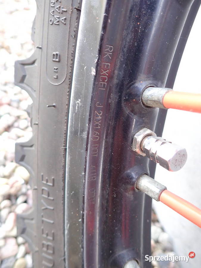 Koło Przód 21 x 160 Excel Tył 19 x 250 Opona lubuskie Strzelce Krajeńskie