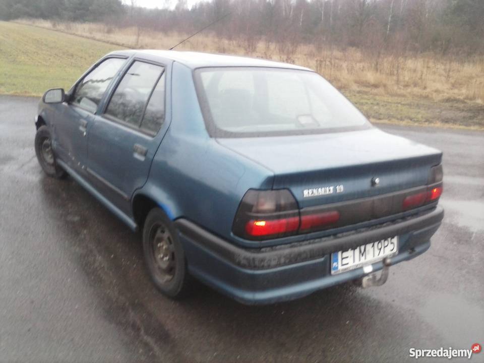 Renault 19 gaz BEZ RDZY światła przeciwmgielne 19 Ksawerów