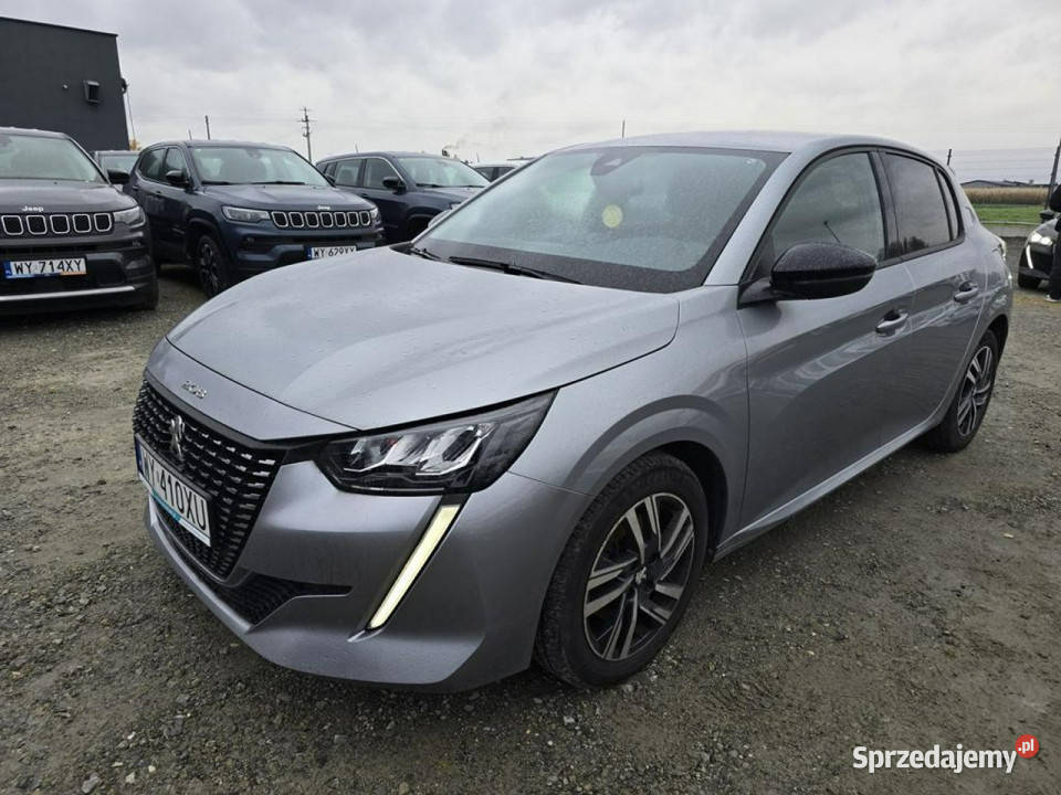 Peugeot 208 II 2019 srebrny Komorniki
