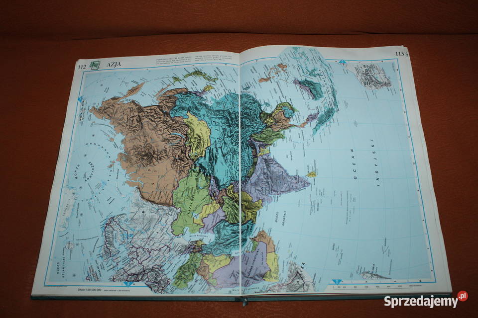 Ilustrowany Atlas Świata Przegląd Readers Digest Chorzów