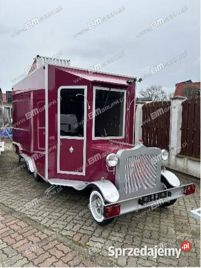 Wynajem Nowej Przyczepy Retro do sprzedaży lodów