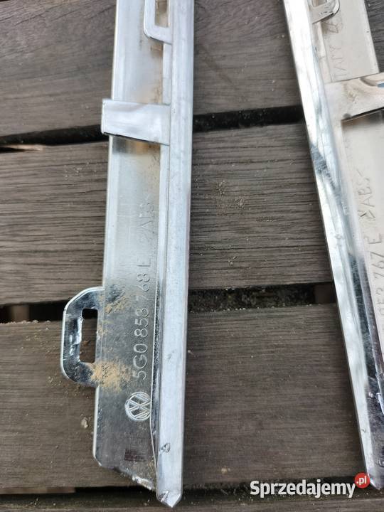 Listwy chromowane grilla Volkswagen Golf VII osobowe dolnośląskie Chocianów sprzedam