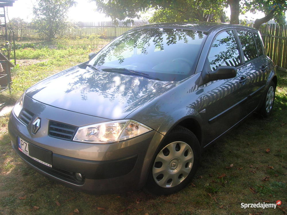 Renault Megane II 19DCI 2004r klima 6bieg przebi elektryczne szyby Renault Swarzędz
