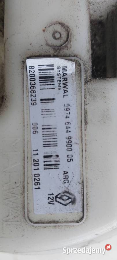 Pompa paliwa Renault Twingo ll 12 82003668239 Szczecin