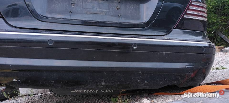 Mercedes W220 AMG S55 zderzak tył PDC AKTUALNE Radzymin