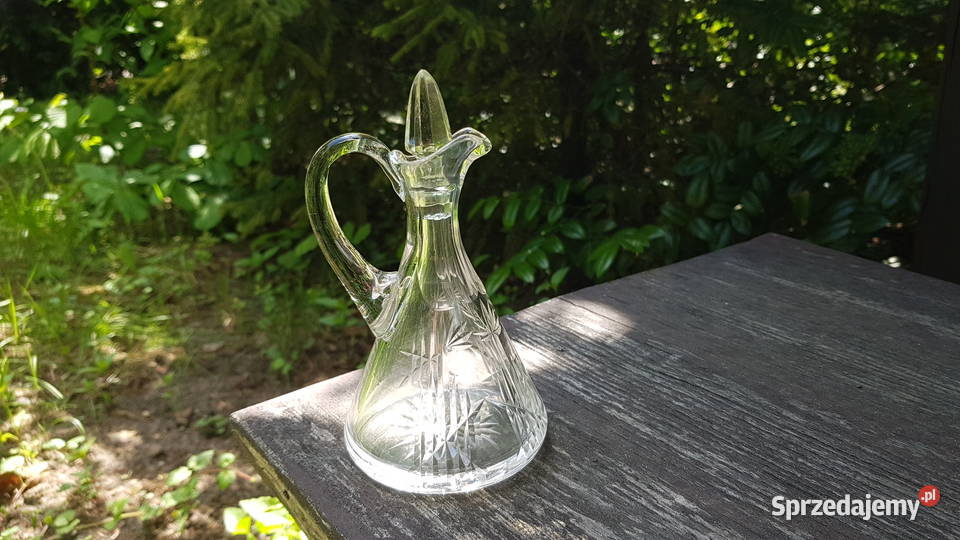 Mały kryształowy dzbanuszek Myszków sprzedam