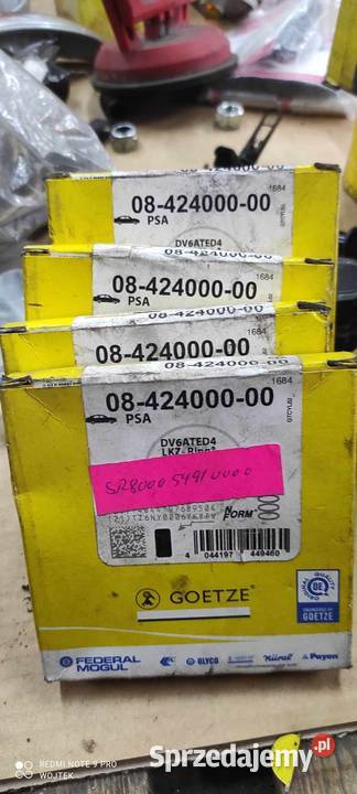 Goetze 0842400000 Zestaw pierścieni tłoka Tuchola sprzedam