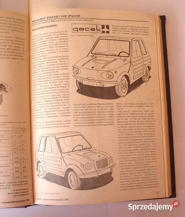 Auto Technika Motoryzacyjna pełny Rocznik 1985 Łódź sprzedam