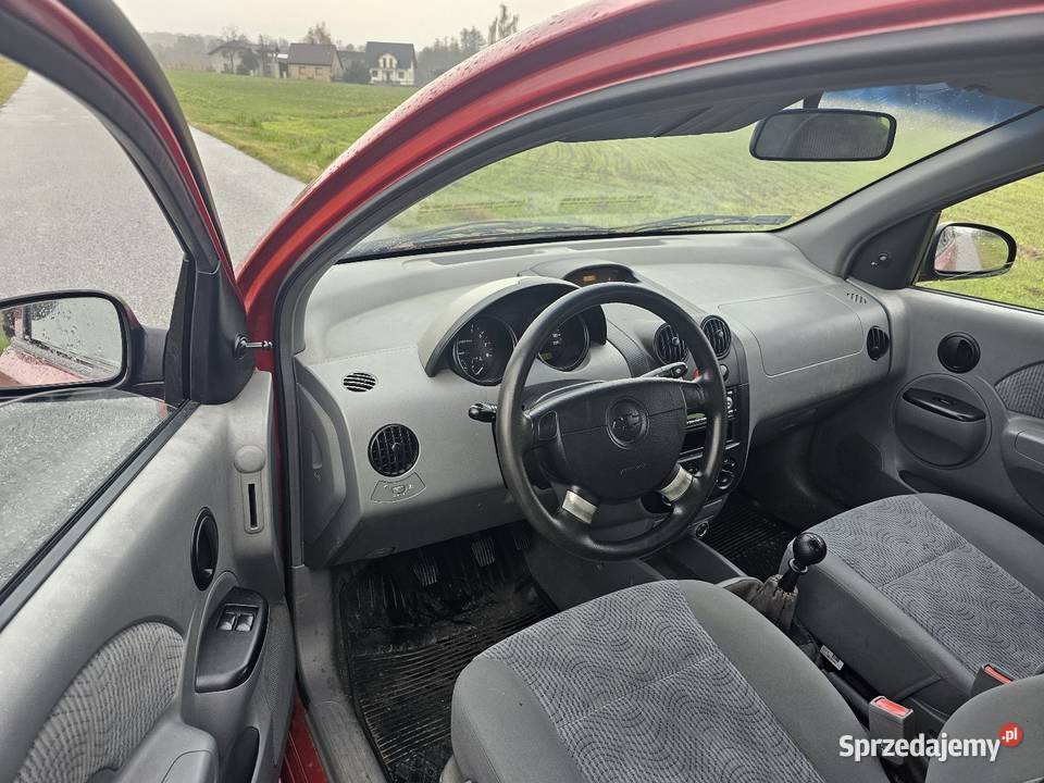 Chevrolet Aveo 14 8v niski przebieg polski salon 107300km Aveo Chotynin